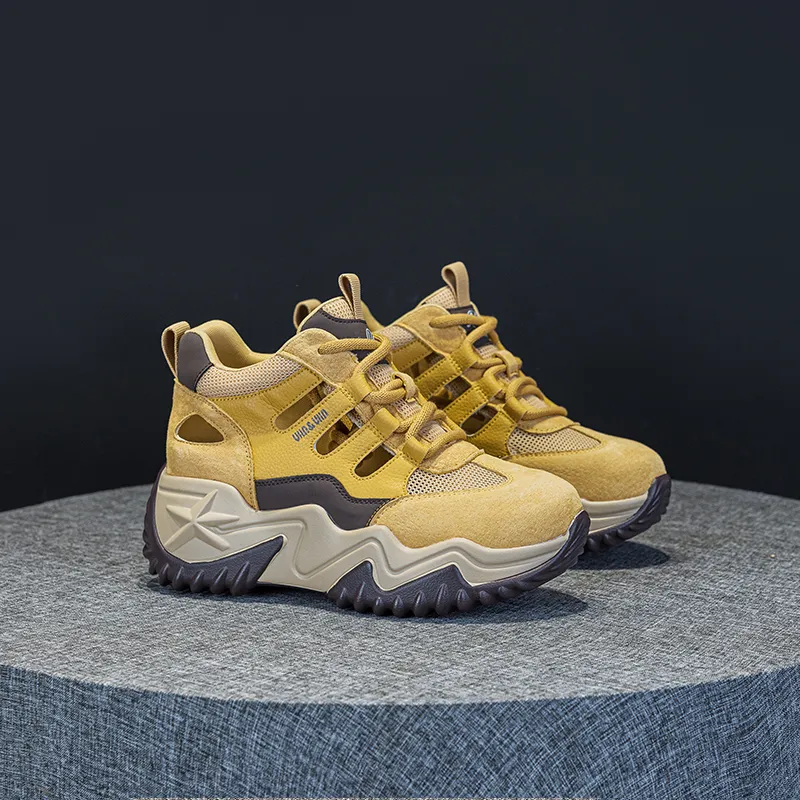 Chibang Lightweight Low Top Chunky Sneakers Women's-3