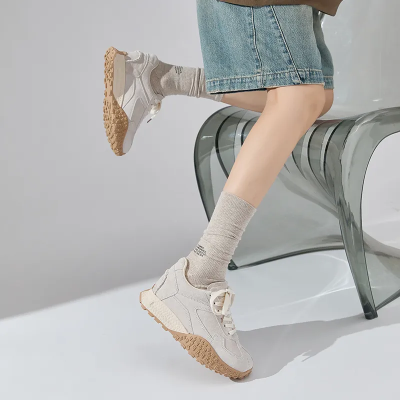Chibang Lightweight Low Top Chunky Sneakers Women's-22