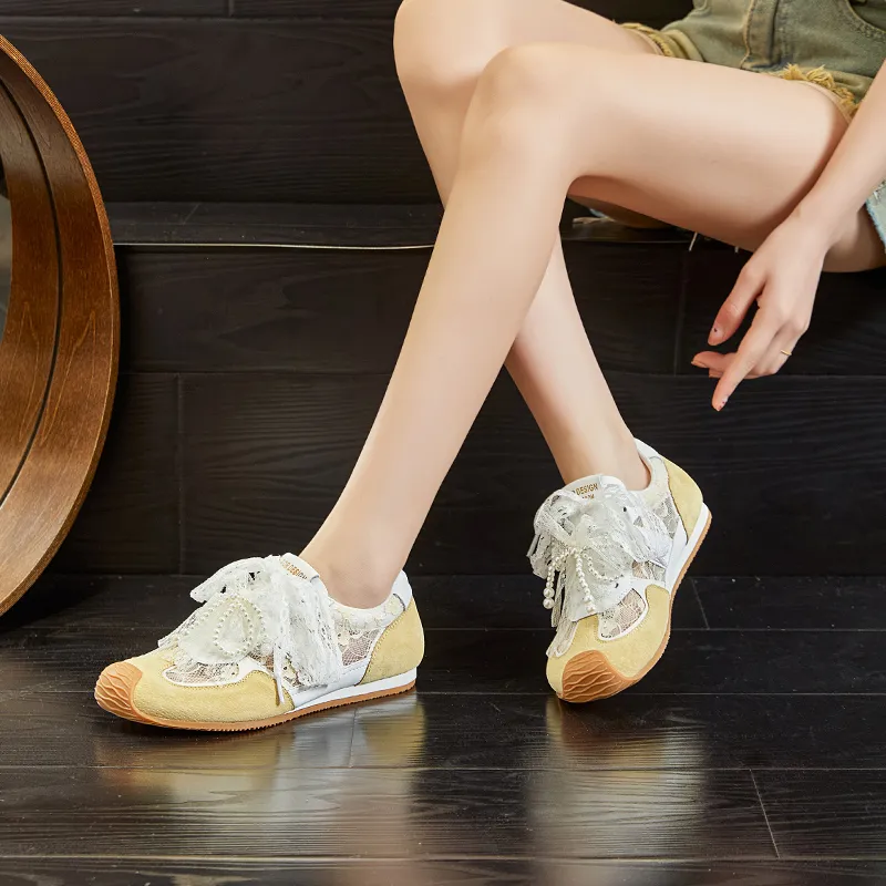 Chibang Breathable And Lightweight Low Top Casual Shoes Women's-13