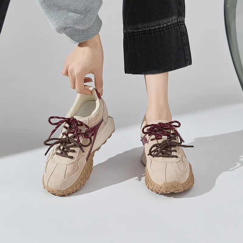 Chibang Height Increasing Lightweight Low Top Casual Shoes Women's-8