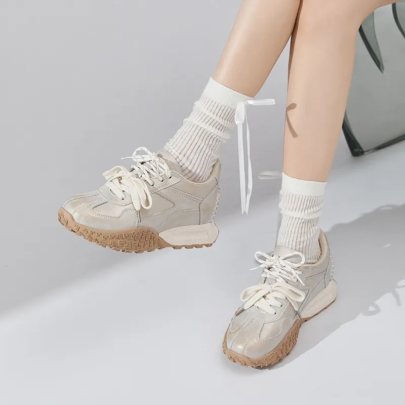 Chibang Lightweight Low Top Chunky Sneakers Women's-8