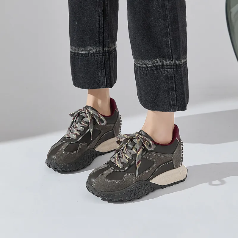 Chibang Lightweight Low Top Chunky Sneakers Women's-3