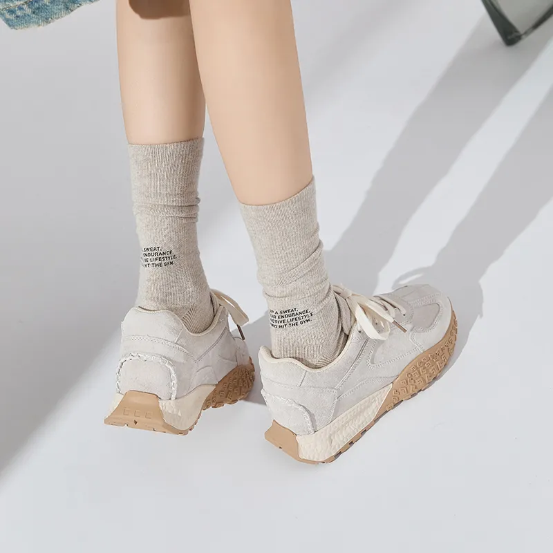 Chibang Lightweight Low Top Chunky Sneakers Women's-23