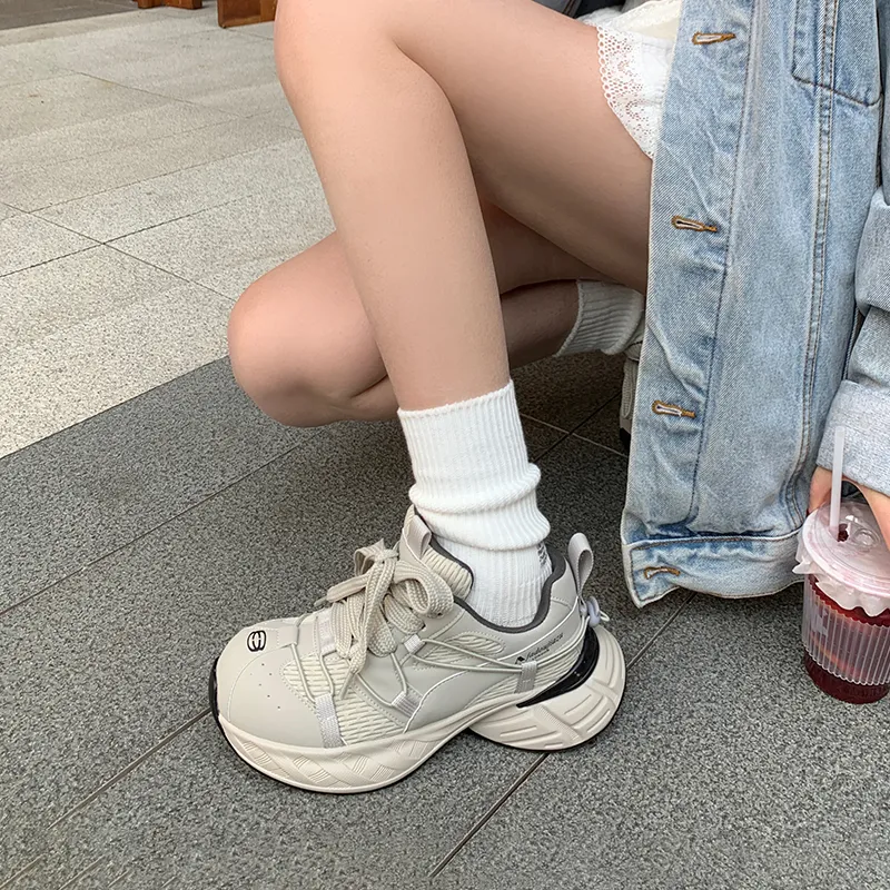 Chibang Lightweight Low Top Chunky Sneakers Women's-3