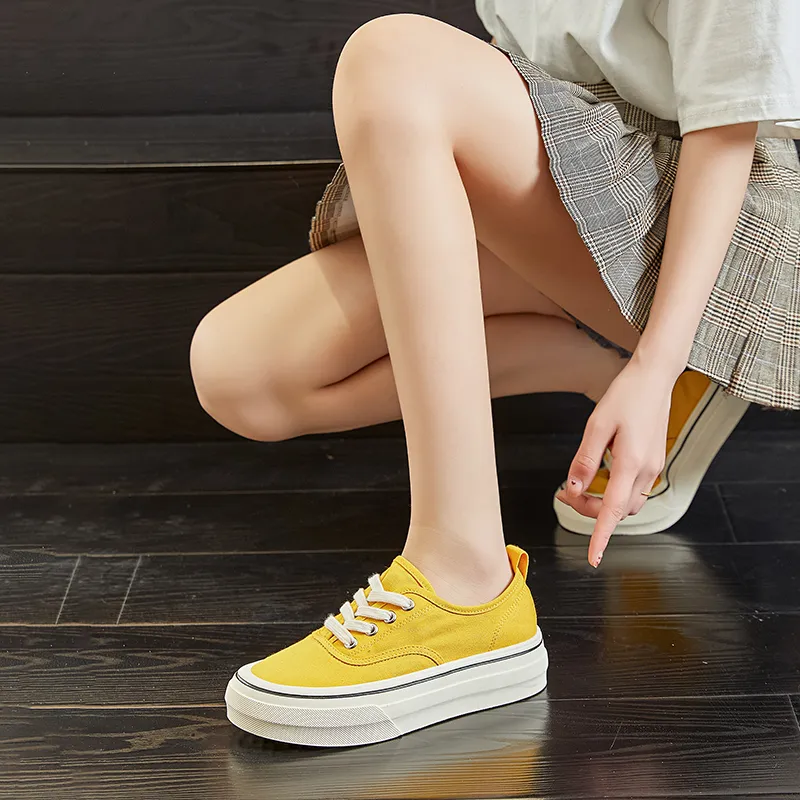 Chibang Lightweight And Waterproof Low Top Canvas Shoes Women's-16