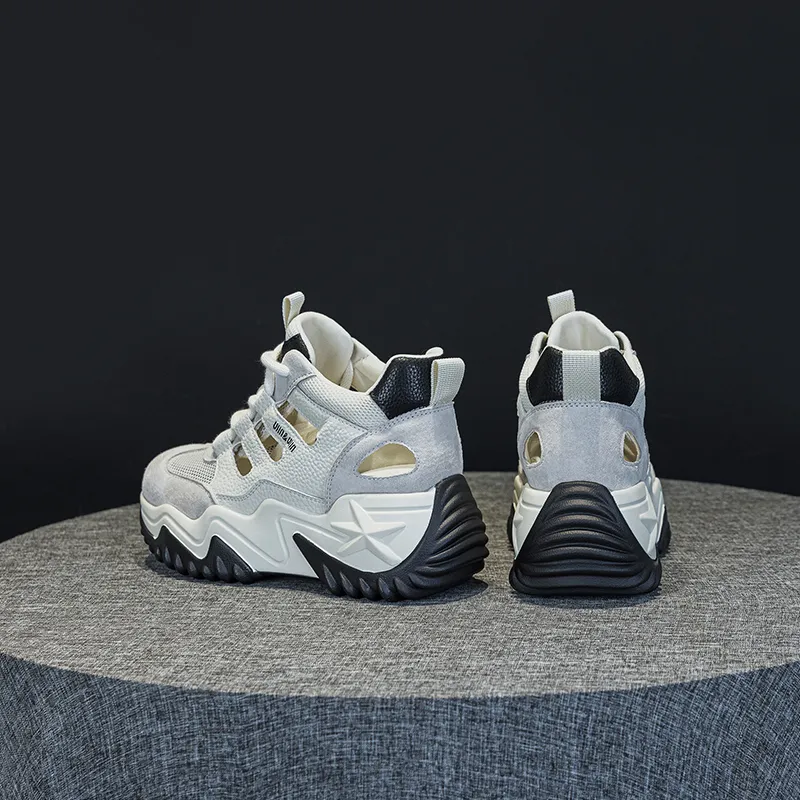 Chibang Lightweight Low Top Chunky Sneakers Women's-14