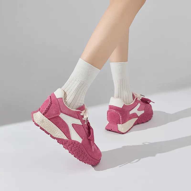 Chibang Height Increasing Lightweight Low Top Casual Shoes Women's-14