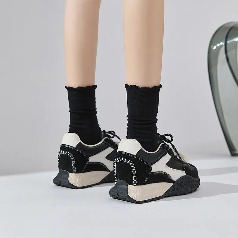 Chibang Lightweight Low Top Chunky Sneakers Women's-17