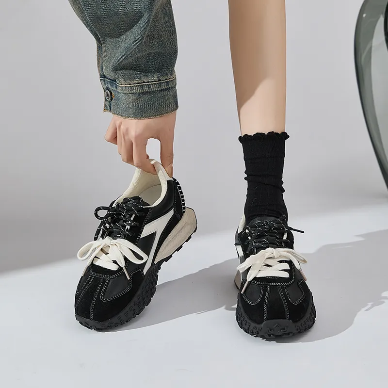 Chibang Lightweight Low Top Chunky Sneakers Women's-15
