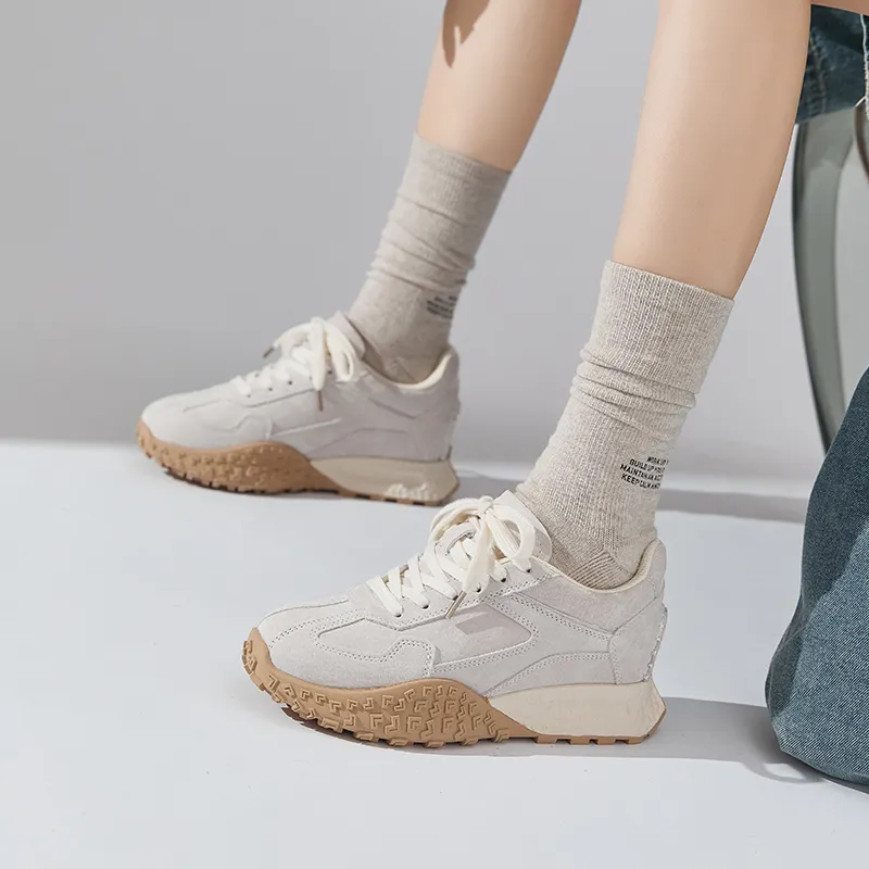 Chibang Lightweight Low Top Chunky Sneakers Women's-19