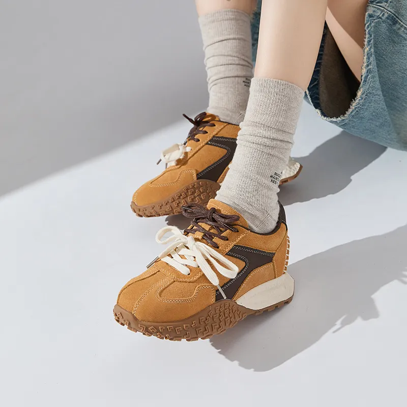 Chibang Height Increasing Lightweight Low Top Casual Shoes Women's-4