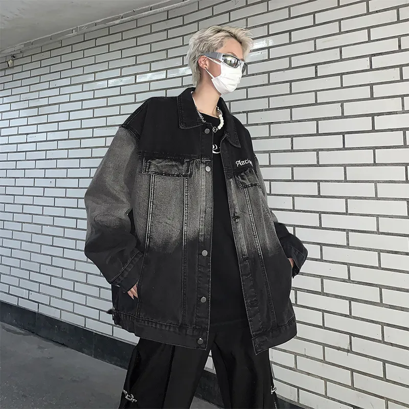 TESTUNG Denim Jackets Unisex-2