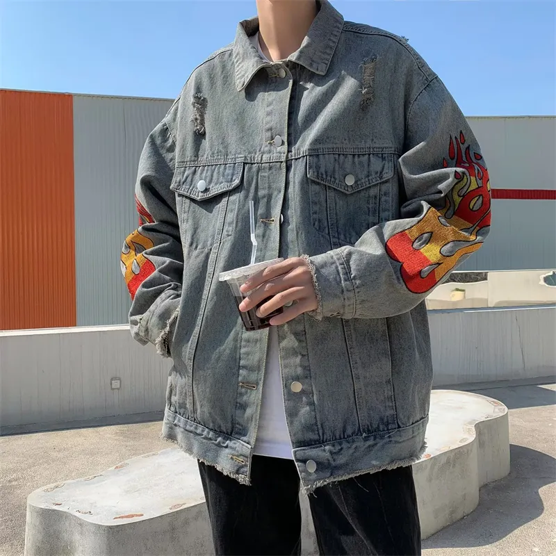Roubini Denim Jacket Unisex Blue-4