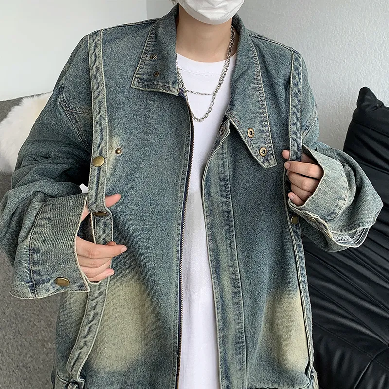 Roubini Denim Jacket Unisex Blue-3