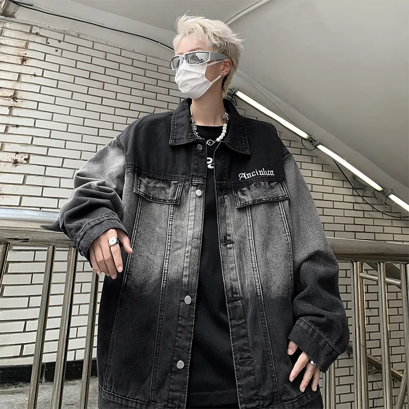TESTUNG Denim Jackets Unisex-1