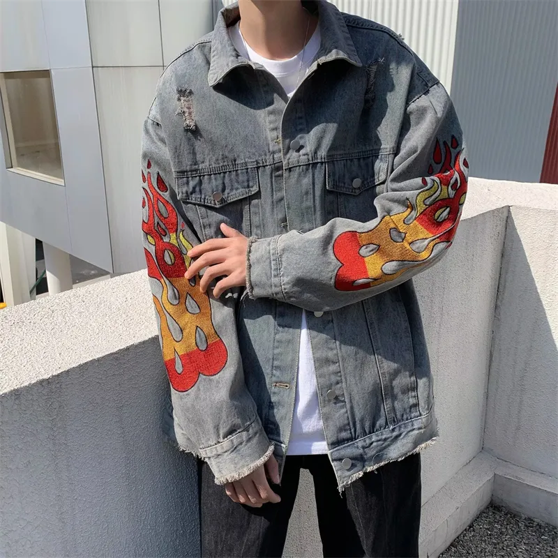 Roubini Denim Jacket Unisex Blue-3