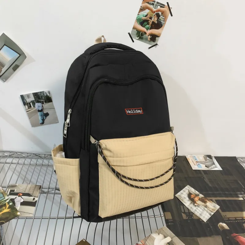 Parker Bear Nylon Backpack Regular Unisex Multicolor-4