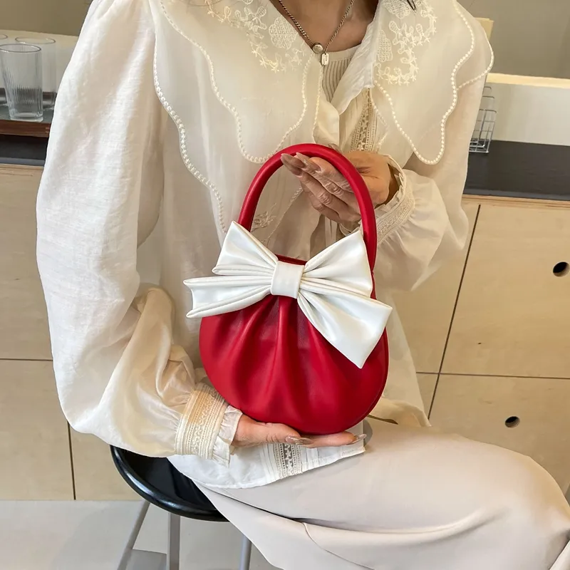 MingLu PU Handbag Regular Women's Red-4