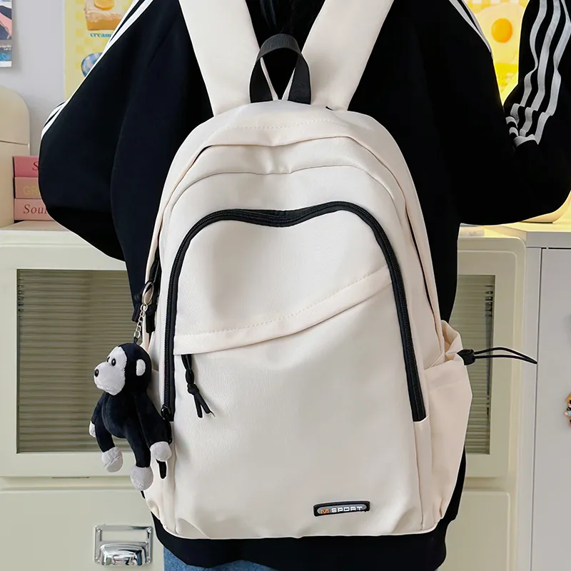 Parker Bear Nylon Backpack Regular Unisex Multicolor-1