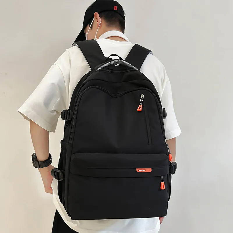 MingLu Nylon Backpack Unisex Multicolor-3