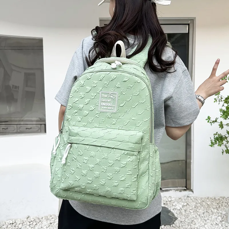 Parker Bear Nylon Backpack Women's Multicolor-20