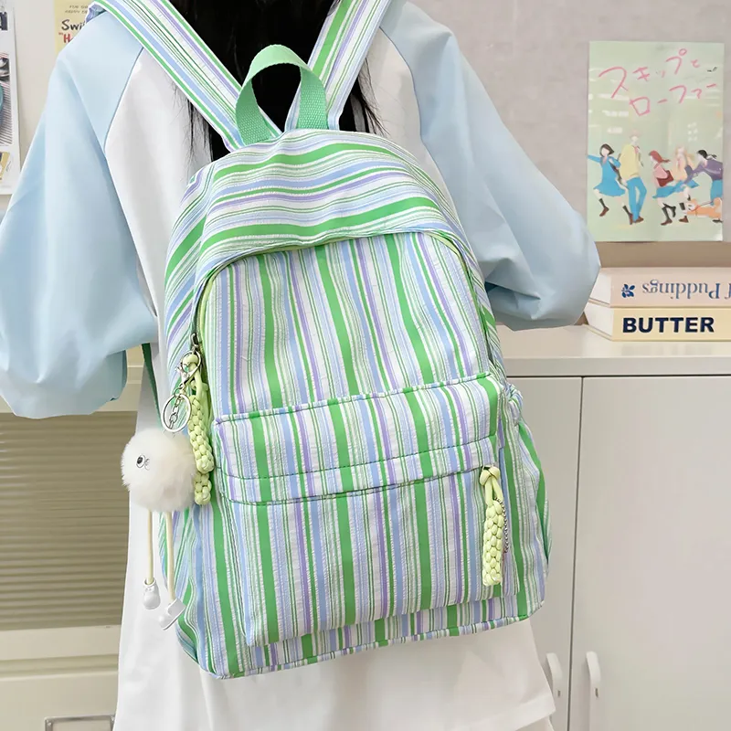 Parker Bear Nylon Backpack Women's Multicolor-22