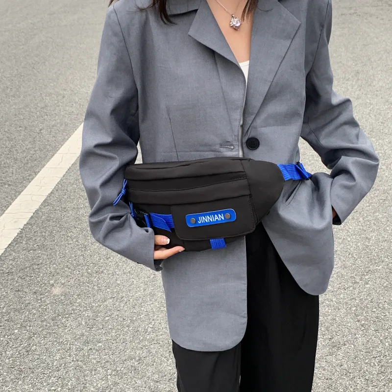 Parker Bear Nylon Fanny Pack Regular Unisex White Green/Black Green/Black Blue/White Blue/Blue-9