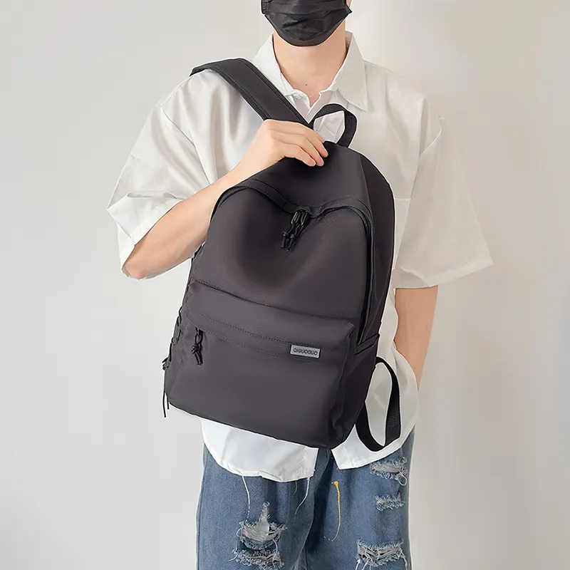 Parker Bear Nylon Backpack Unisex Multicolor-9
