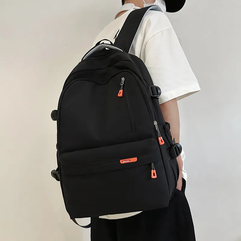 MingLu Nylon Backpack Unisex Multicolor-2
