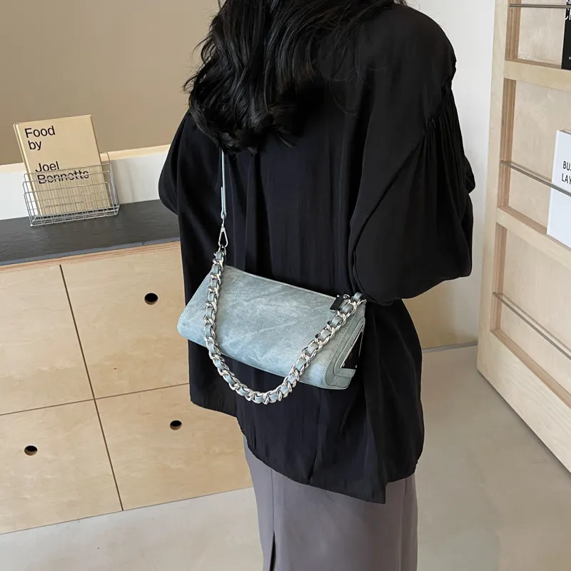 MingLu PU Handbag Shoulder Bag Crossbody Bag Women's Dark Tea/Pink/Blue/Khaki-18