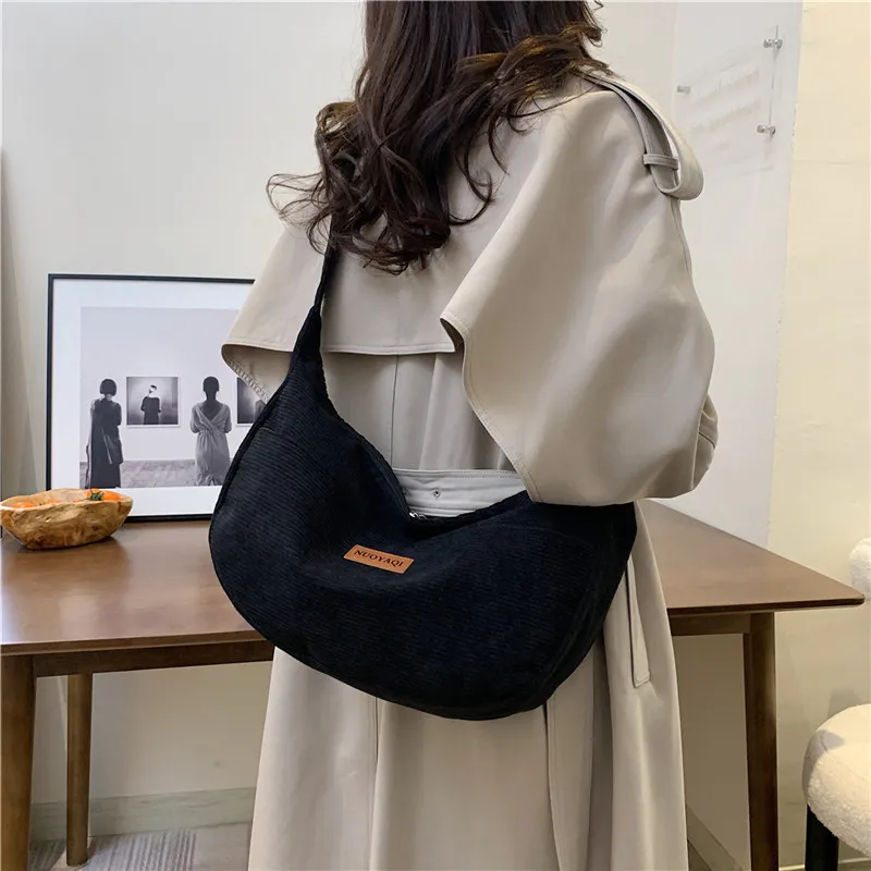 Parker Bear Canvas Canvas Bag Shoulder Bag Crossbody Bag Regular Unisex Black/Khaki/Brown/White/Gray/Pink-2