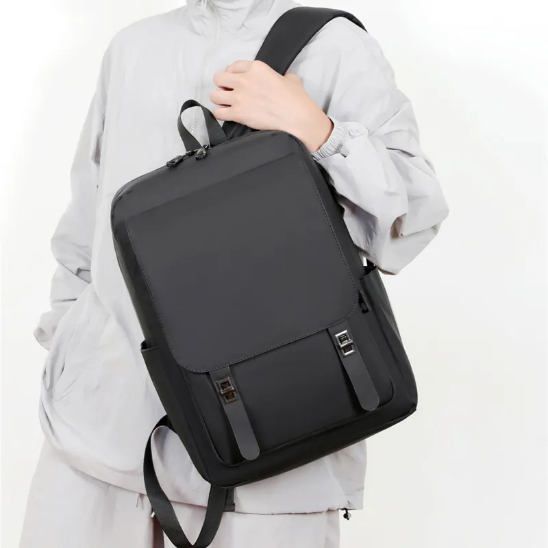 MingLu Water Repellent Membrana Dermalis Backpack Regular Unisex Multicolor-10