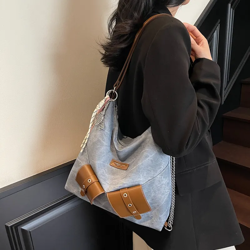 MingLu PU Shoulder Bag Women's Multicolor-2