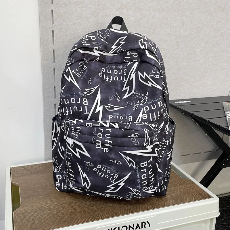 Parker Bear Nylon Backpack Regular Unisex Multicolor-8