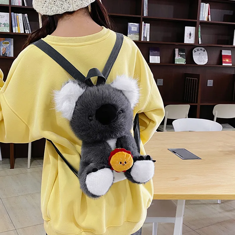 Parker Bear Plush Backpack Regular Unisex Multicolor-9
