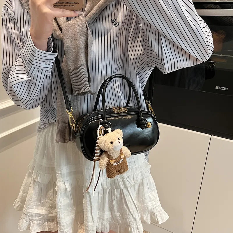 MingLu PU Handbag Regular Unisex Multicolor-1