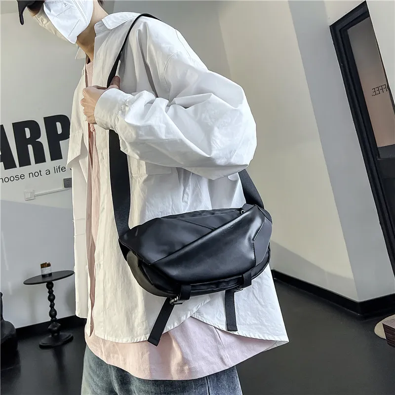 MingLu Nylon Sling Bag Unisex Multicolor-3