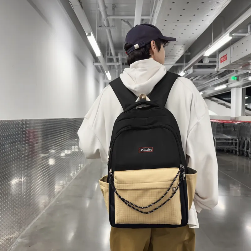 Parker Bear Nylon Backpack Regular Unisex Multicolor-3