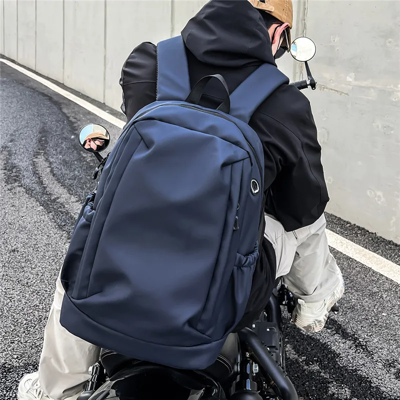 MingLu Membrana Dermalis Solid Color Minimalist Style Elegance Versatile Style Men's-15