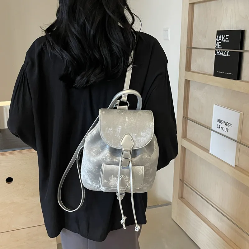 MingLu PU Backpack Unisex Multicolor-23