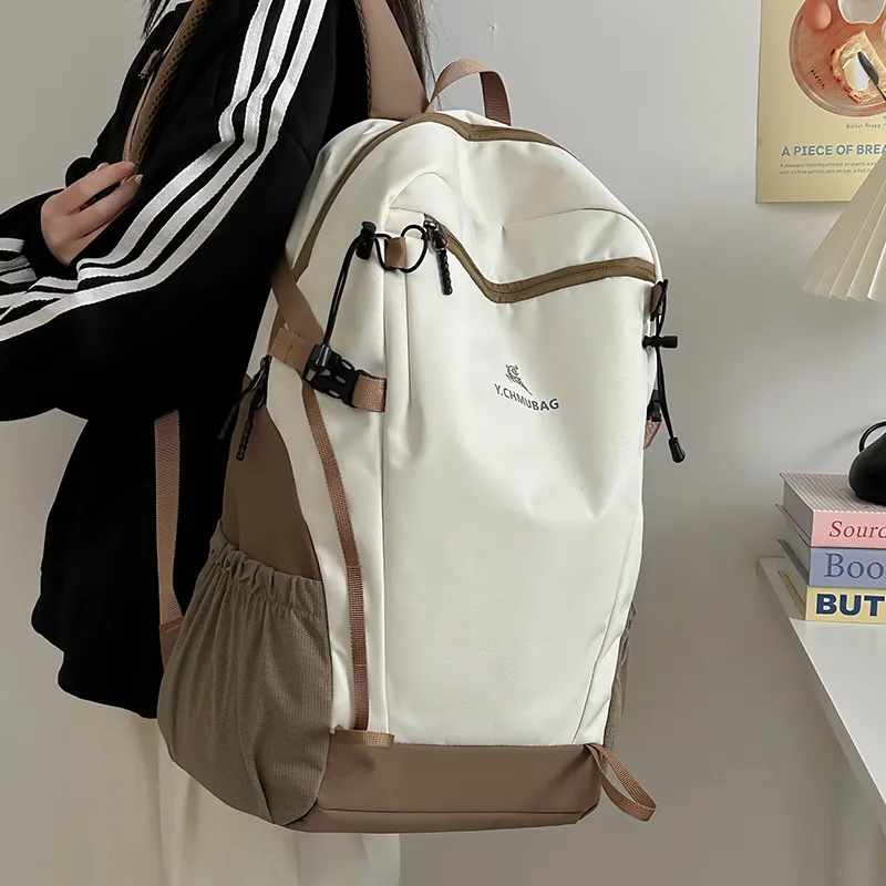 MingLu Nylon Backpack Unisex Multicolor-14