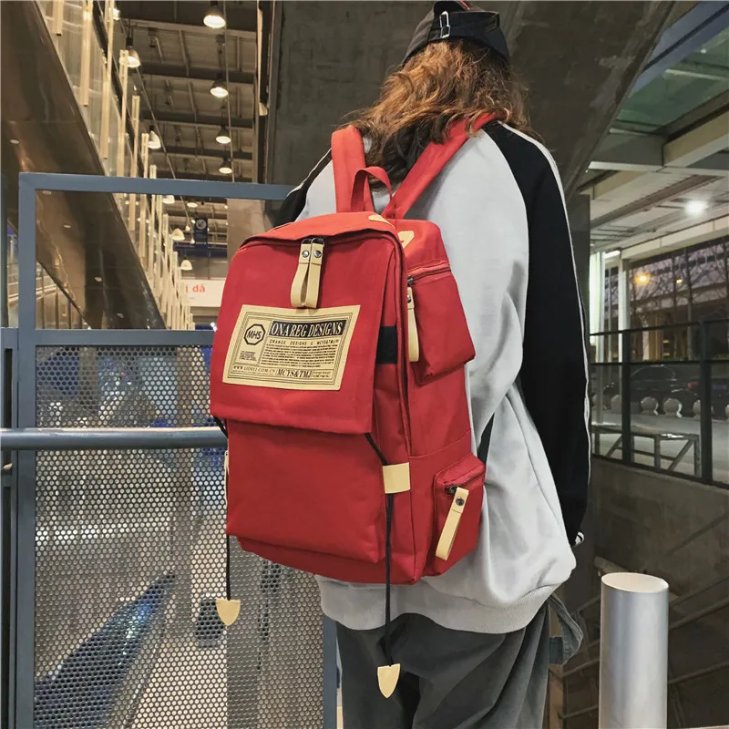 Parker Bear Oxford Backpack Regular Unisex Multicolor-7