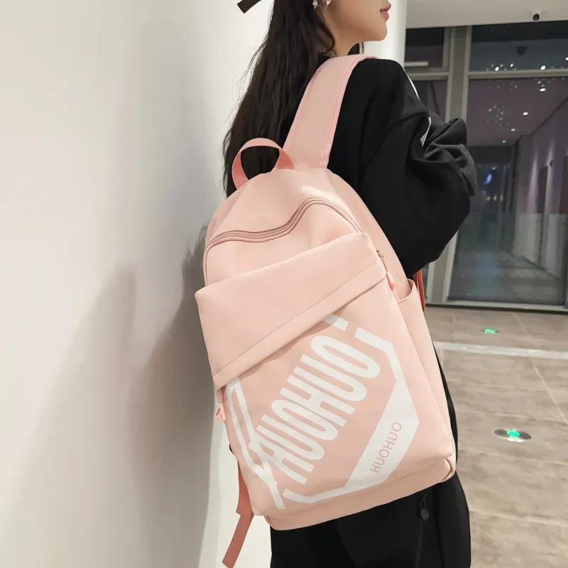 MingLu Nylon Backpack Unisex Multicolor-7