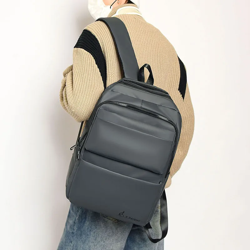 MingLu Oxford Backpack Regular Unisex Multicolor-9