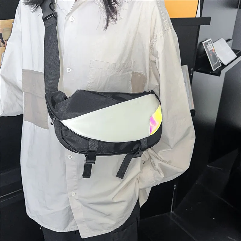 MingLu Nylon Sling Bag Unisex Multicolor-10