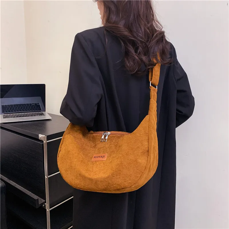 Parker Bear Canvas Canvas Bag Shoulder Bag Crossbody Bag Regular Unisex Black/Khaki/Brown/White/Gray/Pink-35