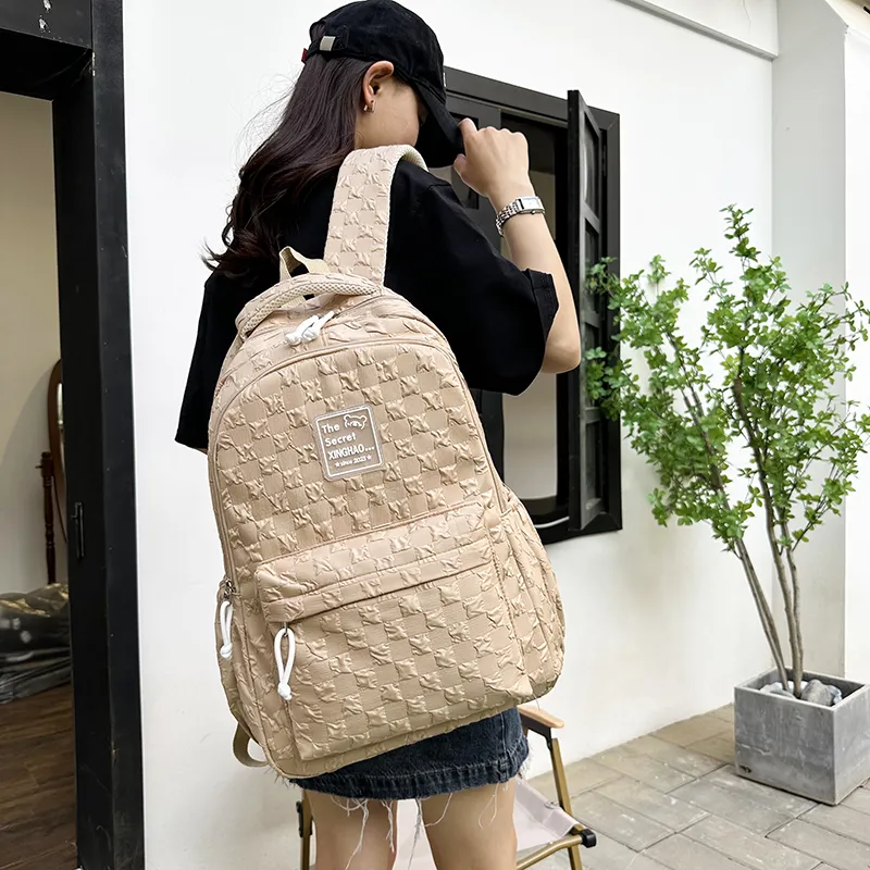 Parker Bear Nylon Backpack Women's Multicolor-17