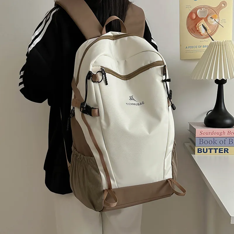 MingLu Nylon Backpack Unisex Multicolor-11