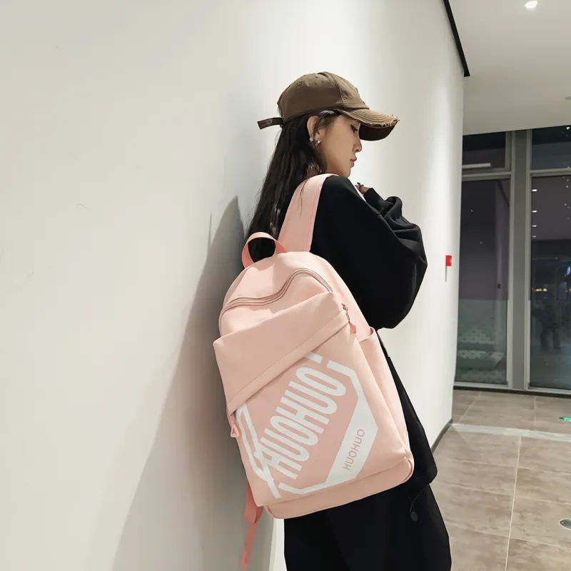 MingLu Nylon Backpack Unisex Multicolor-10