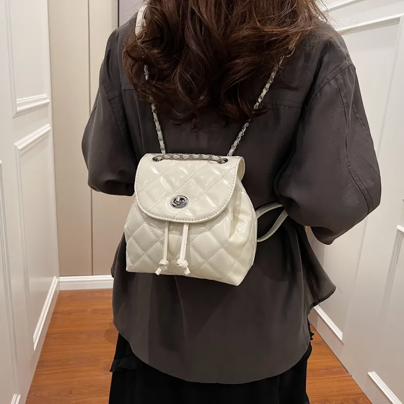 Parker Bear PU Backpack Regular Women's Multicolor-4